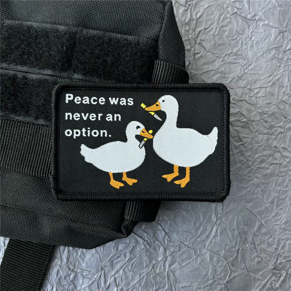 Parche aplicado en mochila