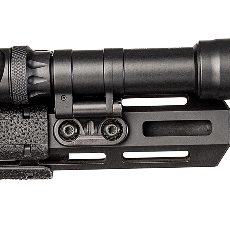 Vista frontal del soporte M-MLOK-S