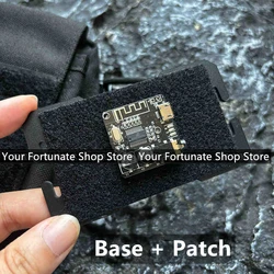 Parche placa de circuito negro táctico – Insignia MOLLE para mochila