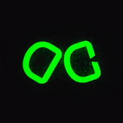 Hebilla D luminosa POM – Hebilla táctica para mochila