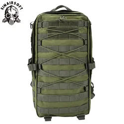 Mochila táctica 30L impermeable Oxford 600D para senderismo y camping