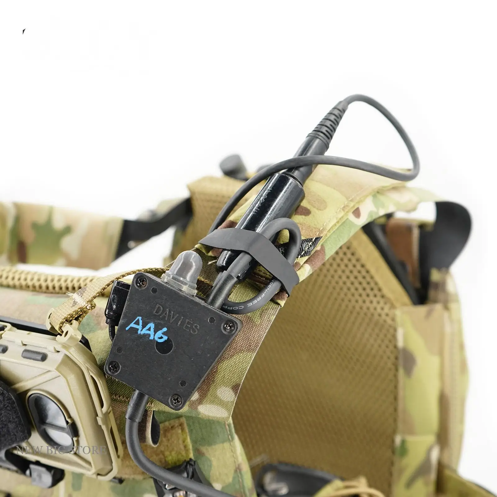 Anillas elásticas tácticas Airsoft de goma para fijar equipo - imagen 3