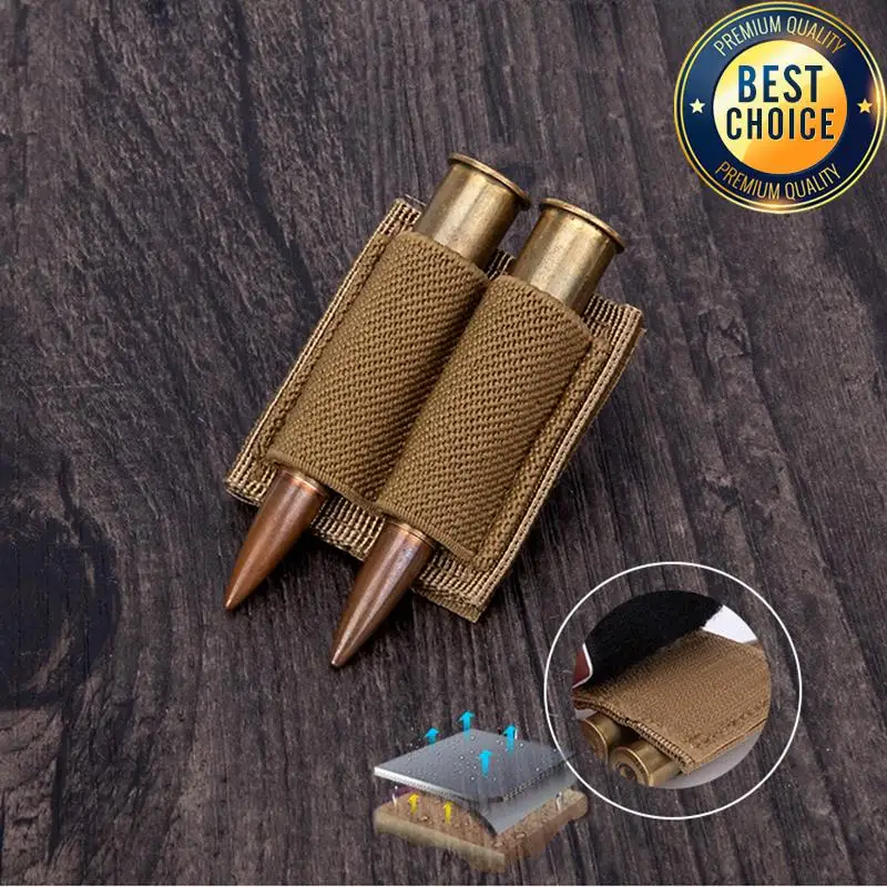 Parche táctico adhesivo porta-cartuchos hook loop para M4
