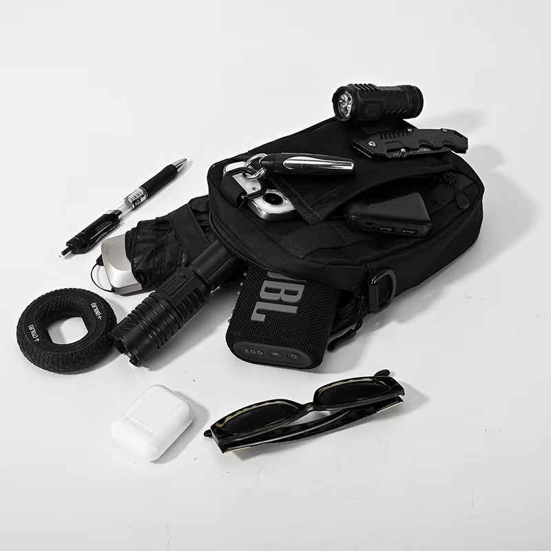 Riñonera MOLLE táctica para hombre con bandolera y teléfono - imagen 3