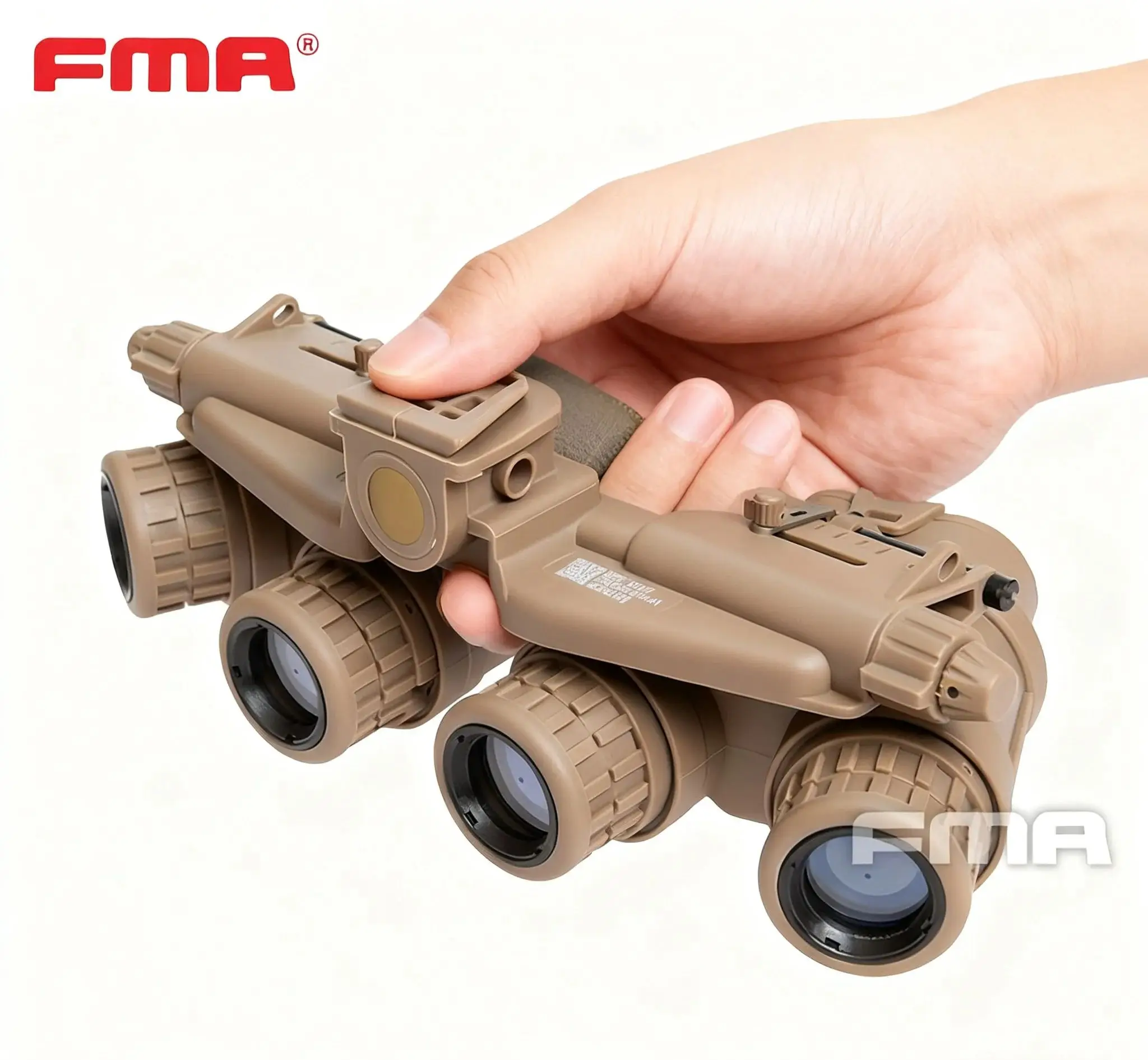 FMA GPNVG-18 gafas nocturnas panorámicas para casco táctico - imagen 4