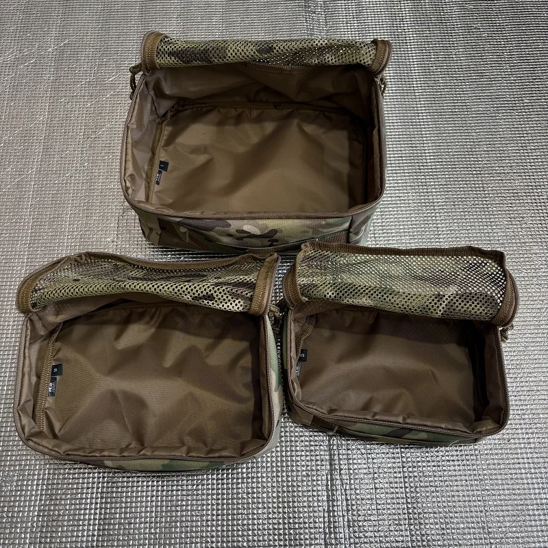 Bolsa de Aseo Portátil de Nylon con Malla y Gran Capacidad para Viaje - imagen 3