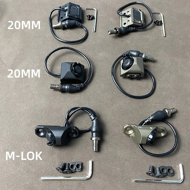 SOTAC Tactical interruptor remoto pulsador para linterna táctica - imagen 3