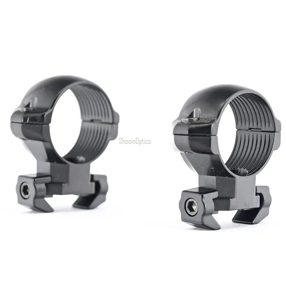 Shooin Optics Anilla Weaver acero 1 pulgada visor precisión - imagen 4