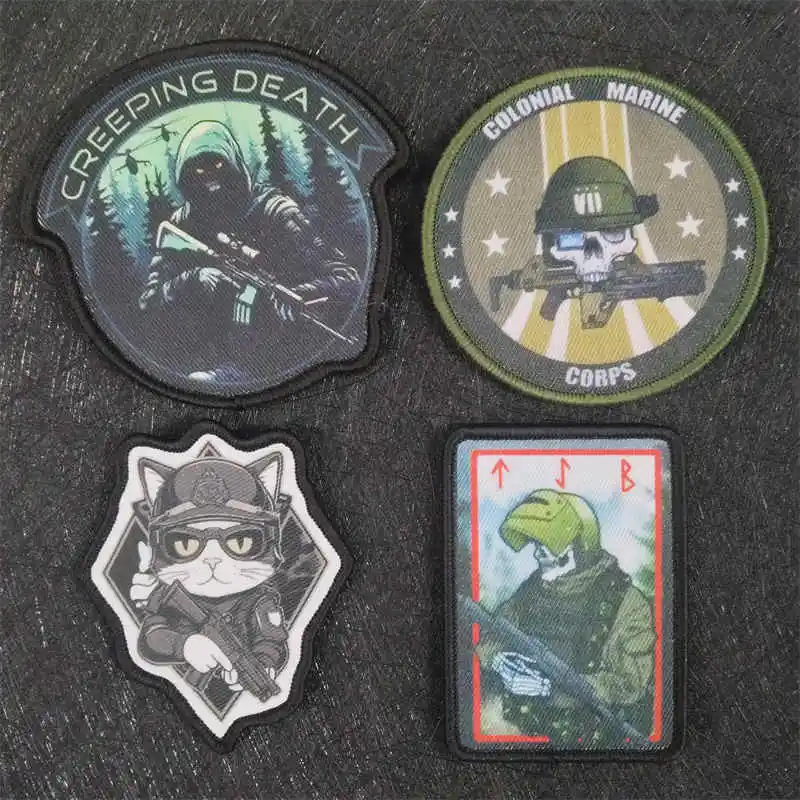 Parche adhesivo Marines Corps frontal