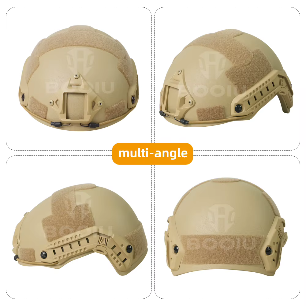 BOOIU Casco táctico rápido con suspensión Wendy ligero impermeable