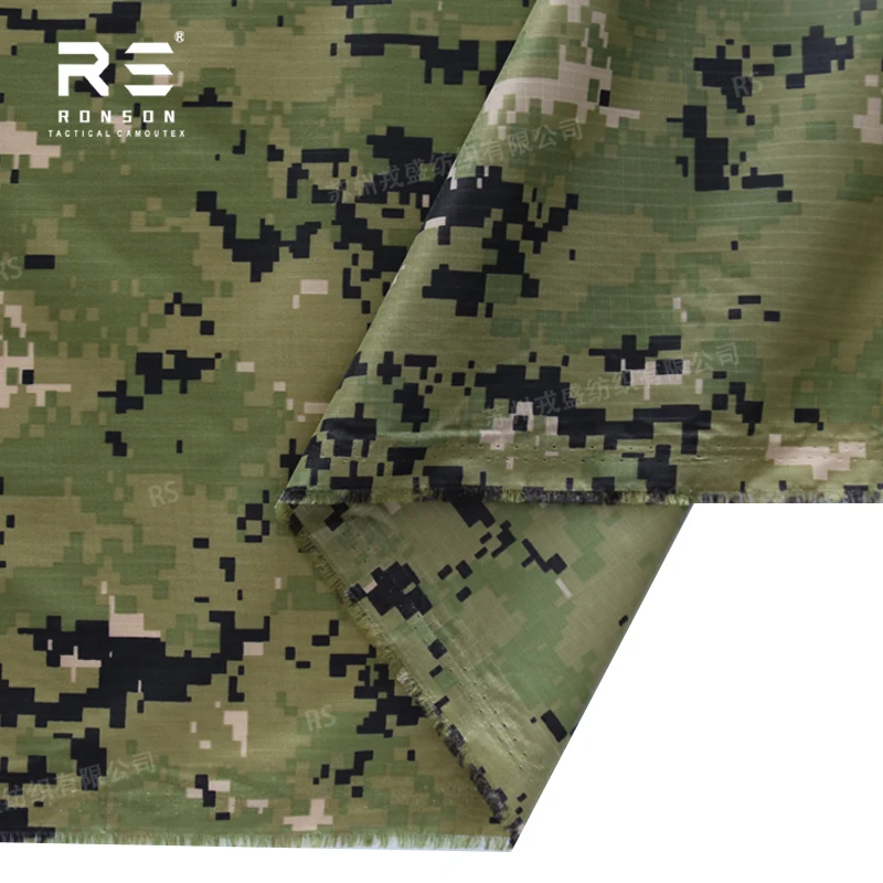 Tela táctica camuflaje ripstop AOR2 duradera - imagen 3
