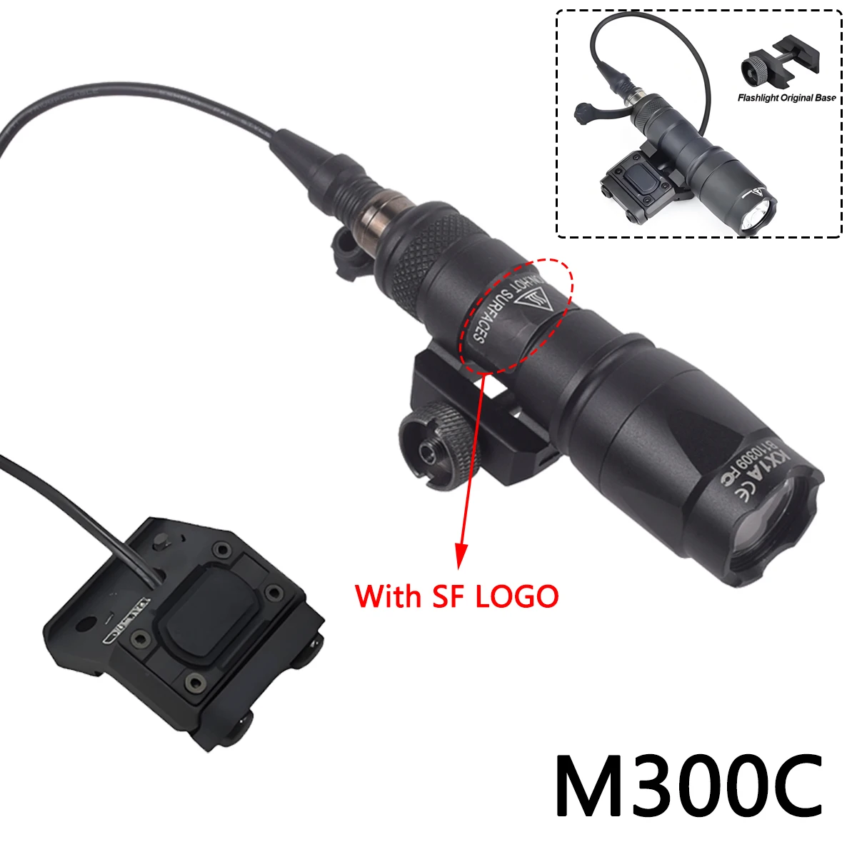 Surefire M600C Linterna Táctica con Interruptor UNIT Modbutton Lite - imagen 4