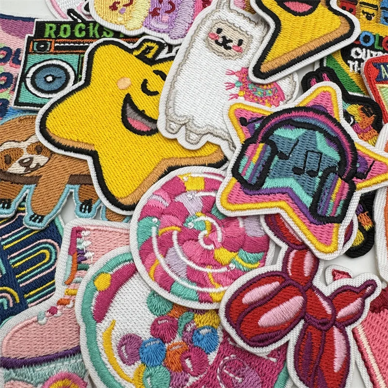 Detalle del reverso adhesivo del parche