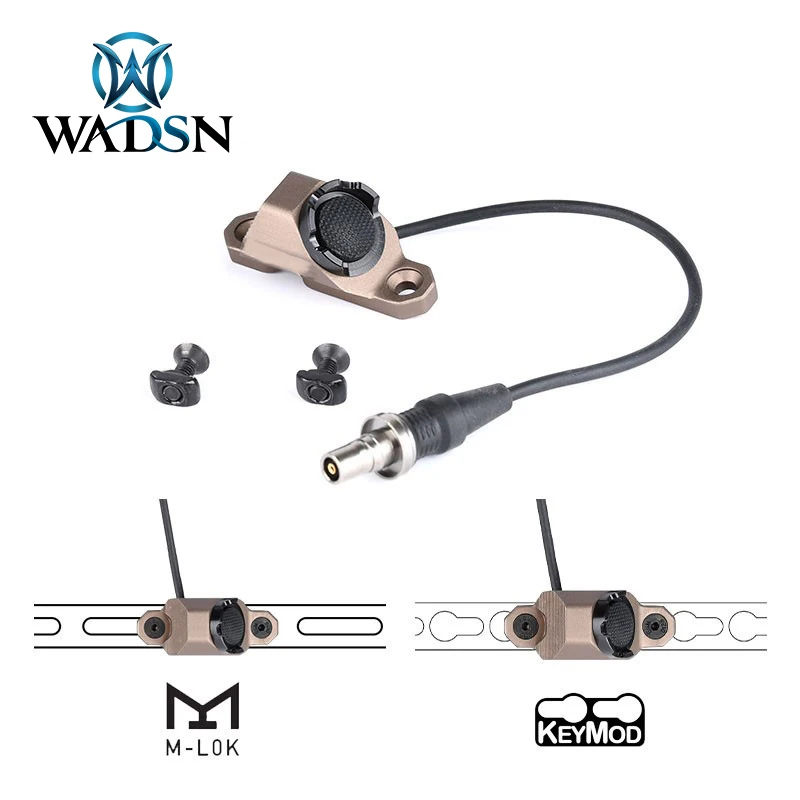 WADSN UN interruptor táctico de pulsador para Surefire M300/M600 - imagen 5