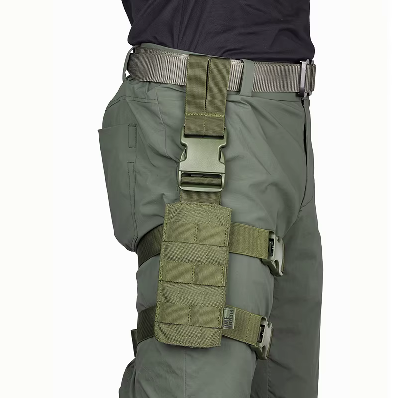 Panel MOLLE muslo táctico – funda de pistola universal