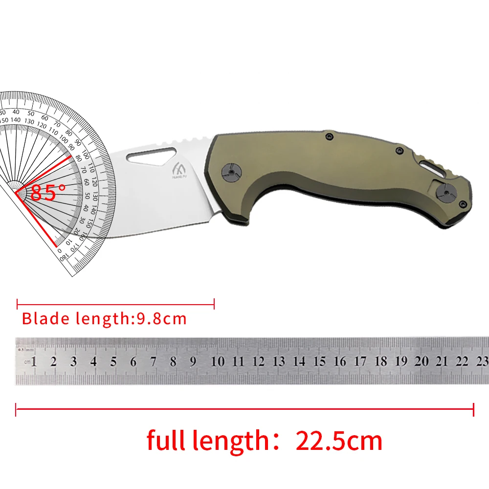 Cuchillo plegable táctico multifunción para al aire libre y regalo - imagen 5