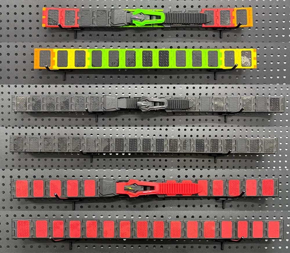 Vista trasera del cinturón táctico modular