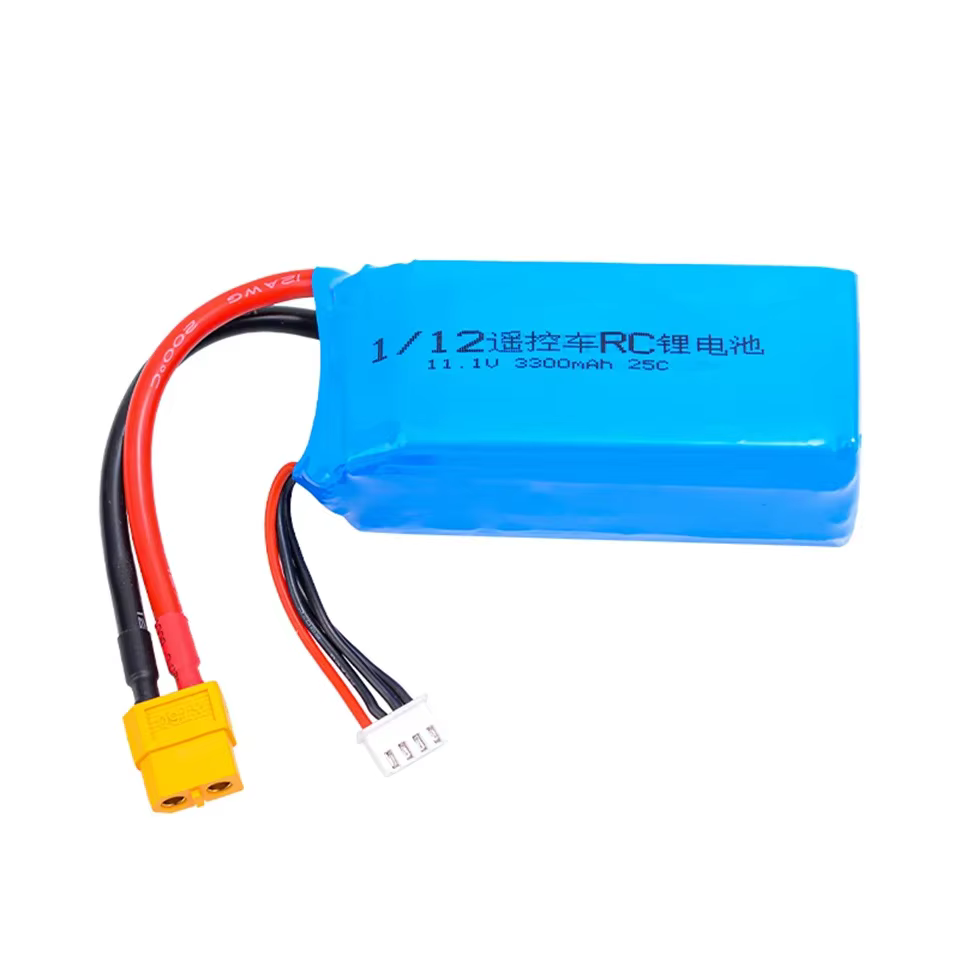 Batería LiPo RC con conector XT60 T Plug para vehículo todoterreno - imagen 3