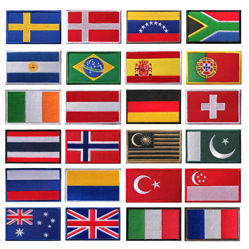 Vista frontal de la insignia con bandera de Portugal
