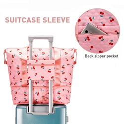 Bolsa nailon fresa cereza mujer – Camping senderismo gimnasio yoga