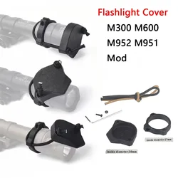SureFire Cubierta Protectora Lente Táctica M300 M600 M952 M951