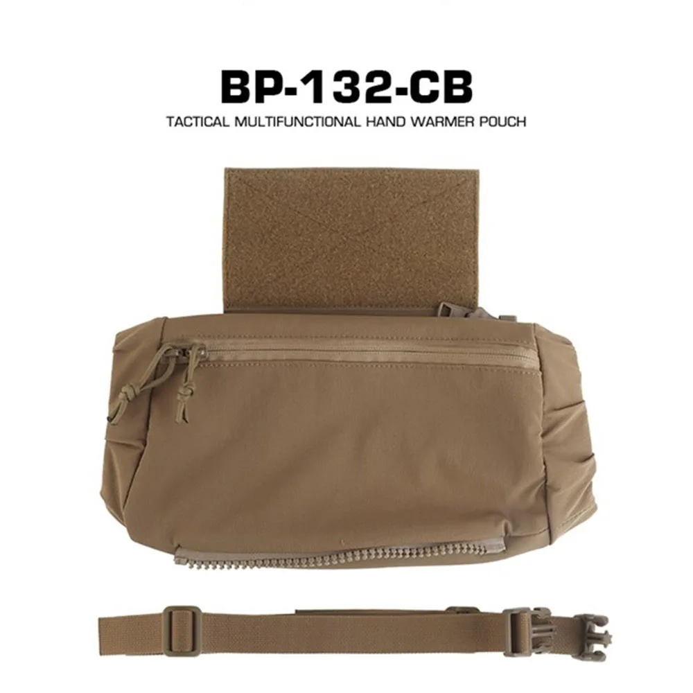 Bolsa táctica para manos en entorno outdoor