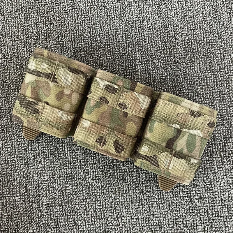 Bolsa Táctica MOLLE Multicam para cargadores Airsoft y Paintball - imagen 4