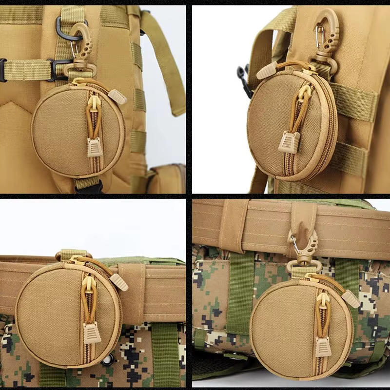 Bolsa EDC mini cremallera llavero multiuso outdoor táctica - imagen 5