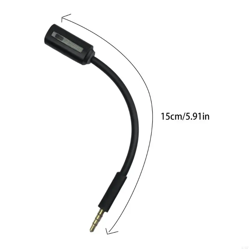 Micrófono de repuesto para auriculares de juegos con brazo flexible - imagen 3