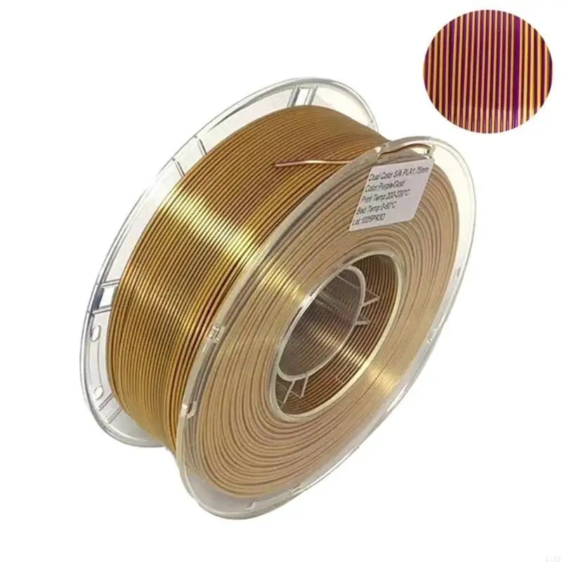 Packaging y caracteristicas del filamento PLA seda
