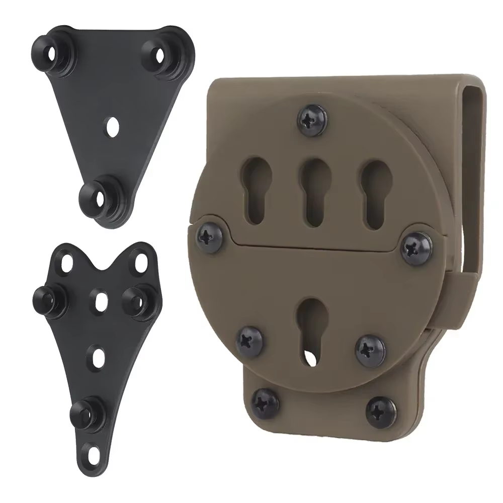 Funda pistolera táctica universal con anclaje para cinturón - imagen 3