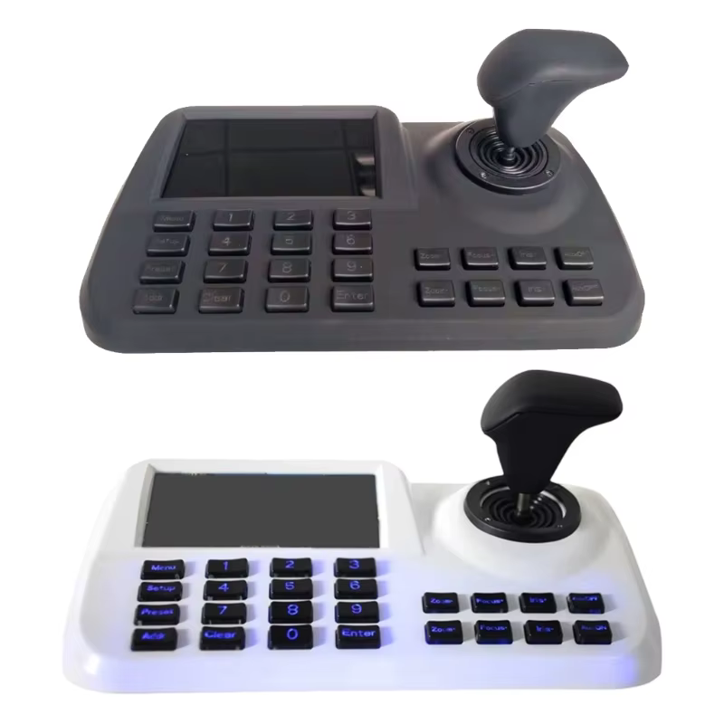 Controlador con pantalla LCD y joystick