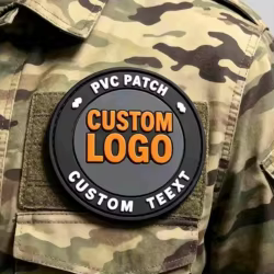Parche PVC personalizado con velcro o termoadhesivo