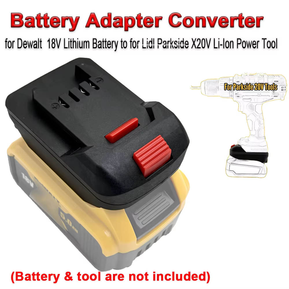 Adaptador de batería Dewalt Li-Ion a Parkside compatible - imagen 4