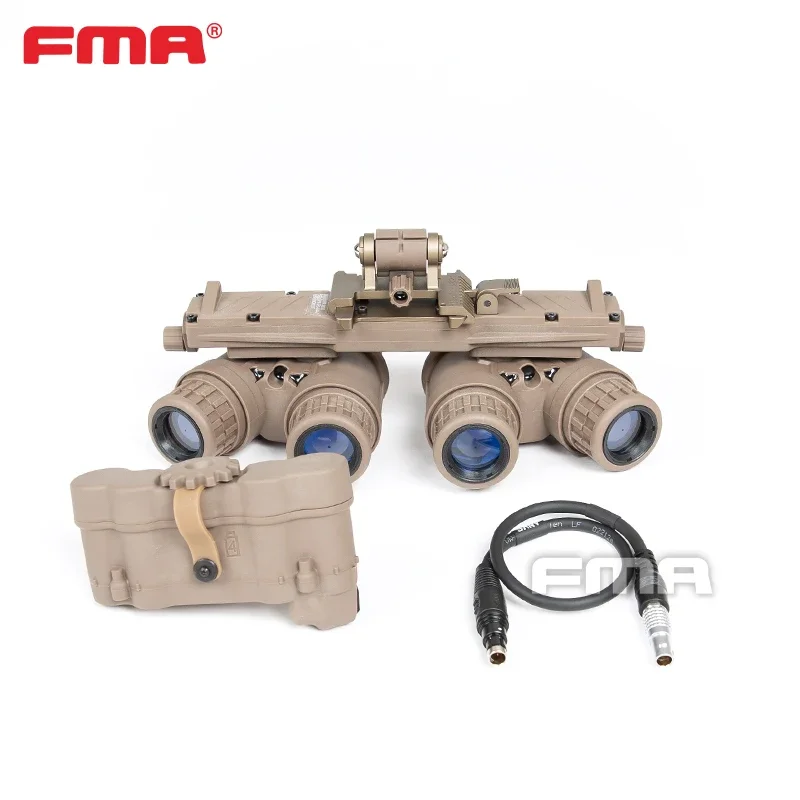 FMA Tactical gafas de visión nocturna NVG DUMMY con batería funcional