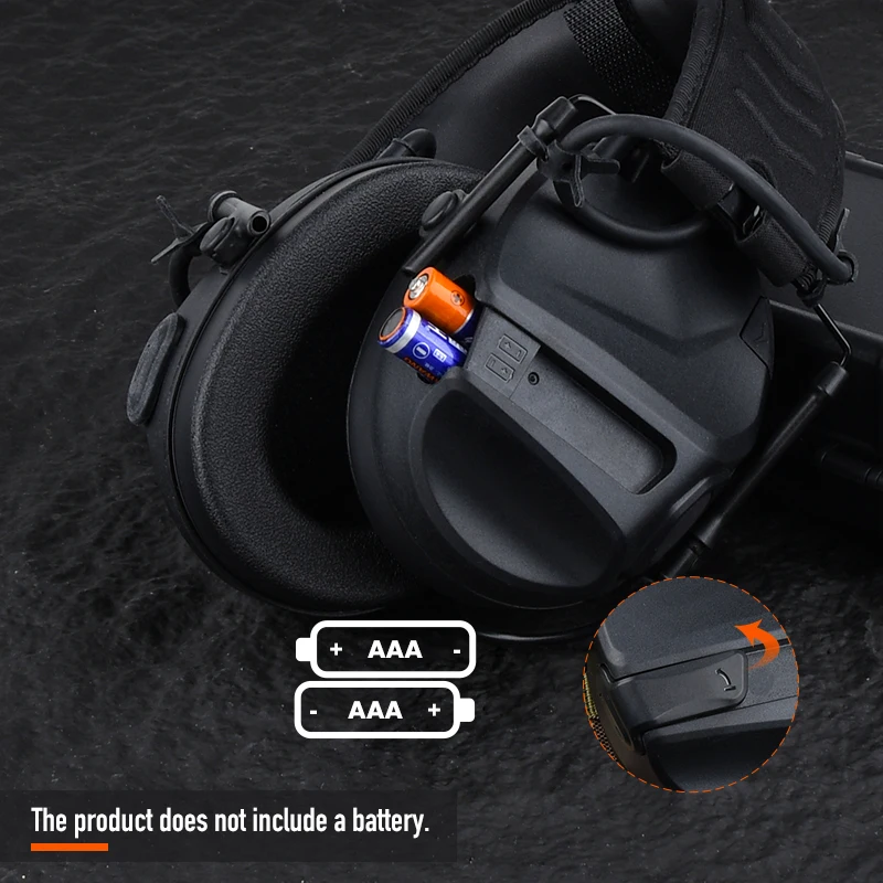WADSN C7 auriculares tácticos anti-ruido con amplificación sonora - imagen 5