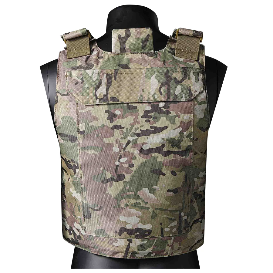 Chaleco táctico ajustable con velcro y sistema MOLLE – Entrenamiento outdoor - imagen 2