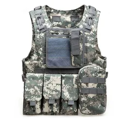 Chaleco táctico Molle asalto – Caza, airsoft y outdoor