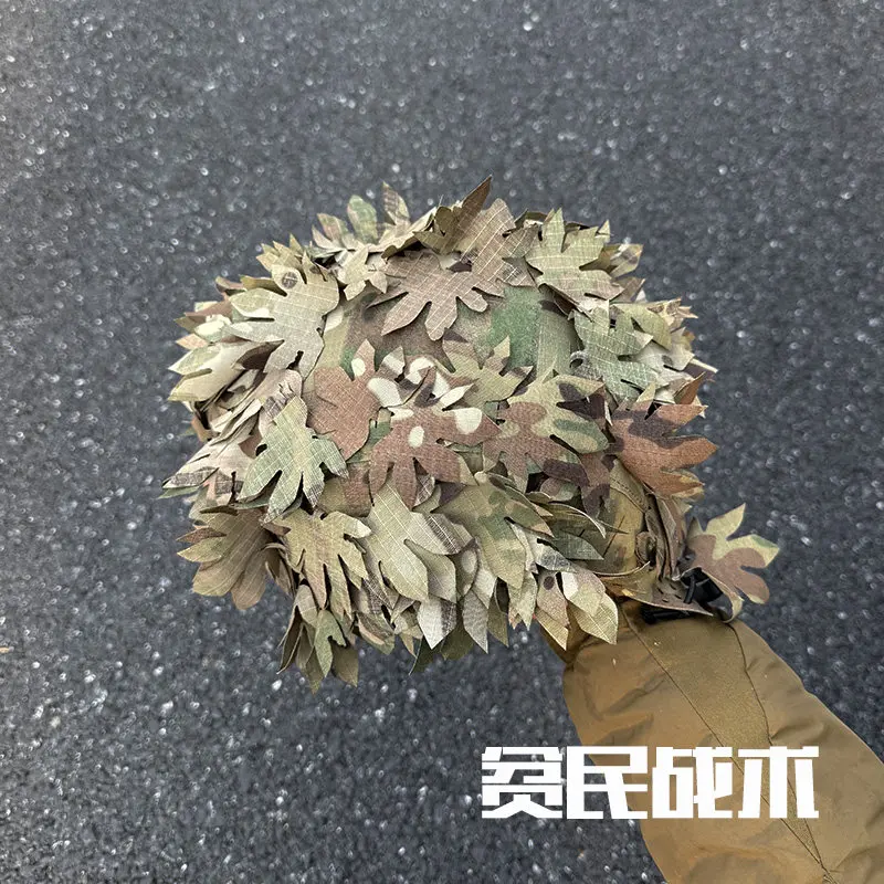 Diseño camuflado para casco alto perfil