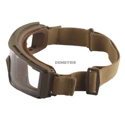 Gafas tácticas CS de protección anti-viento para airsoft y paintball