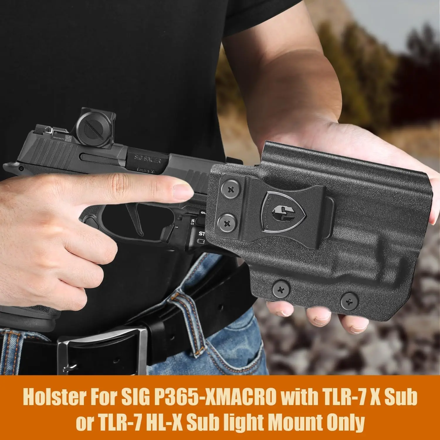 Funda Gun Flower para Sig P365‑XMACRO TLR‑7