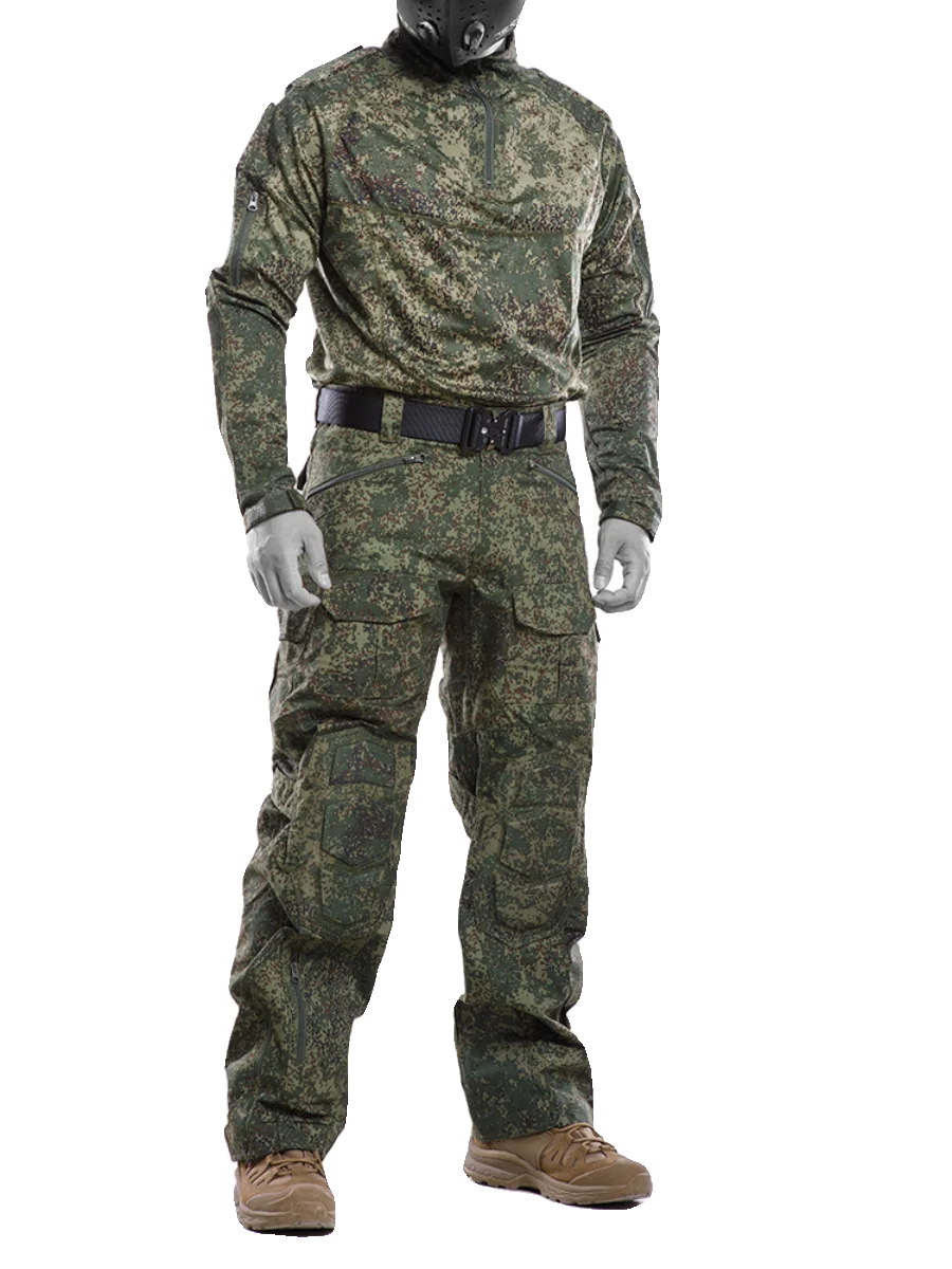 Diseño camuflaje verde FG ruinas en perspectiva
