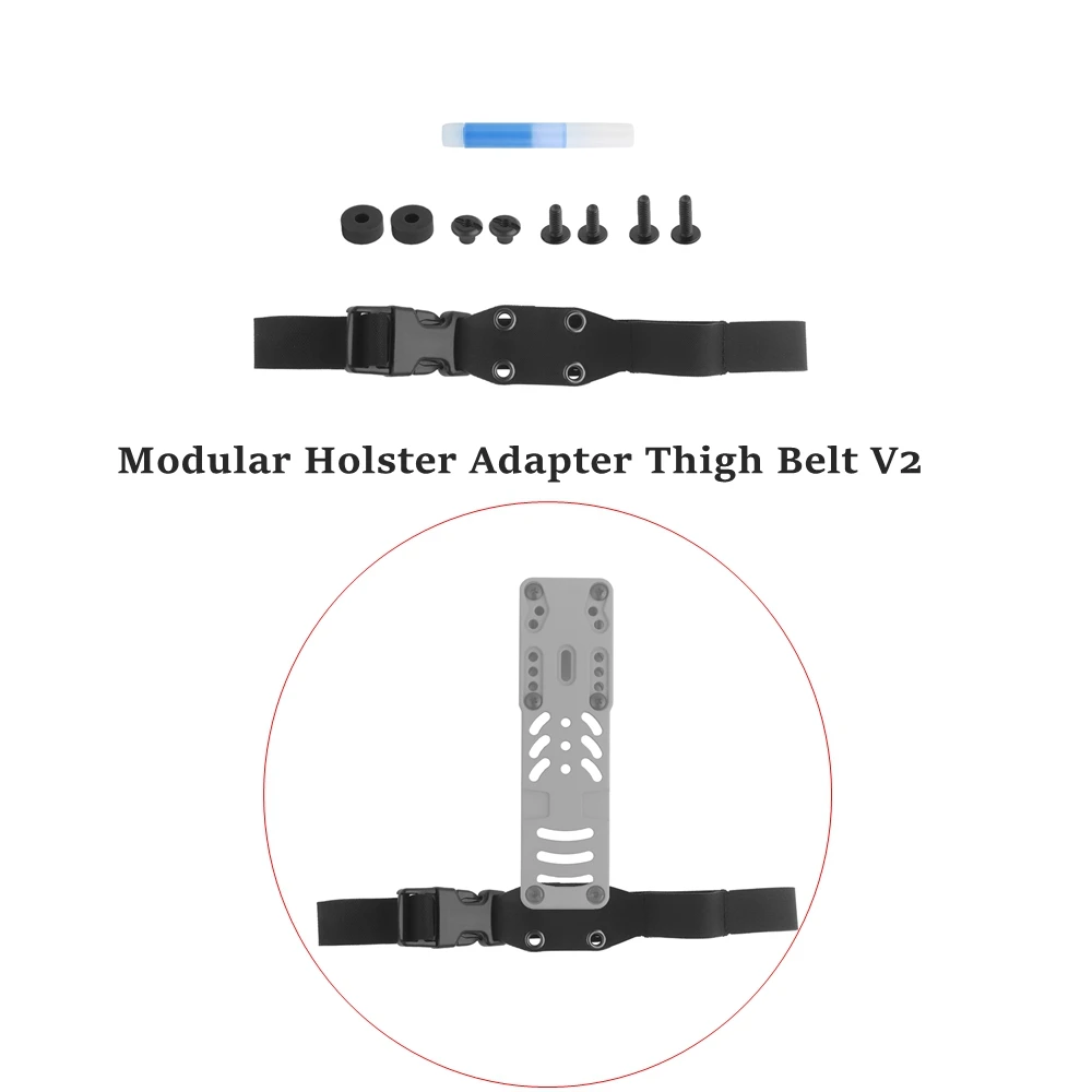 Adaptador modular para funda de pistola con correa de muslo V2 - imagen 5