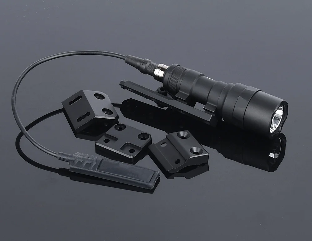 Base de montaje desplazada en riel M-Lok