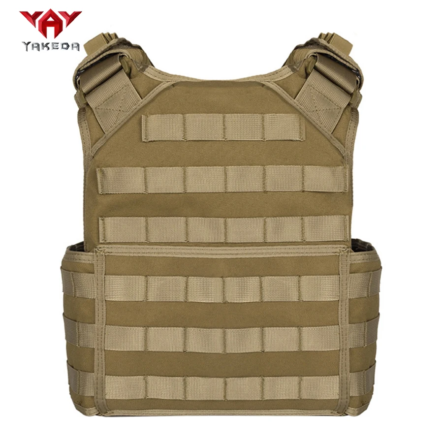 YAKEDA chaleco táctico MOLLE ligero transpirable, personalizable