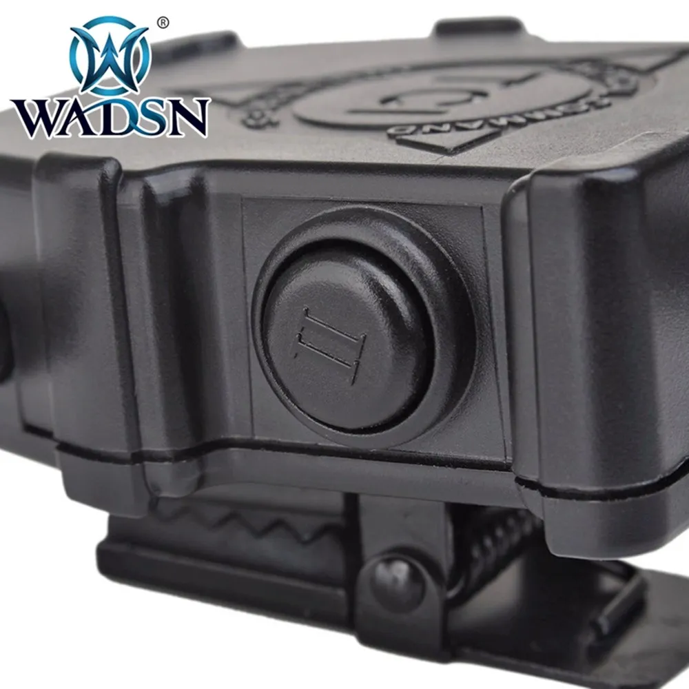 WADSN Dual PTT para auriculares tácticos conector Kenwood/Baofeng