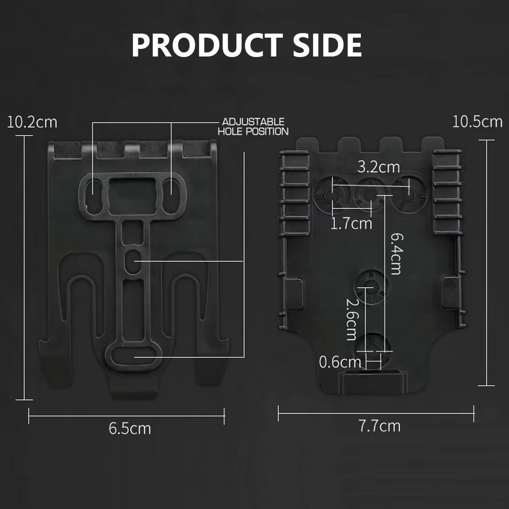 Kit QLS liberación rápida – Adaptador funda pistola táctico - imagen 4