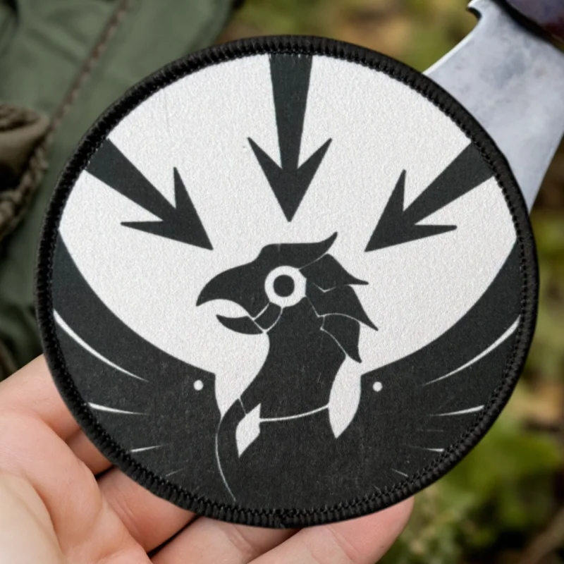 Parche táctico SCP Fundación con velcro gancho y bucle mochila - imagen 4