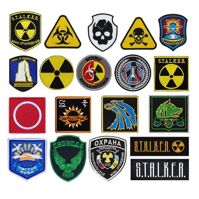 S.T.A.L.K.E.R. Parche bordado Facciones Loners – Poder Atómico - imagen 5