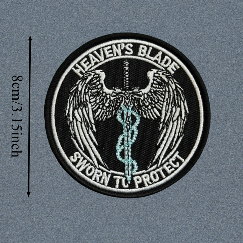Anverso con diseño central para insignia moral